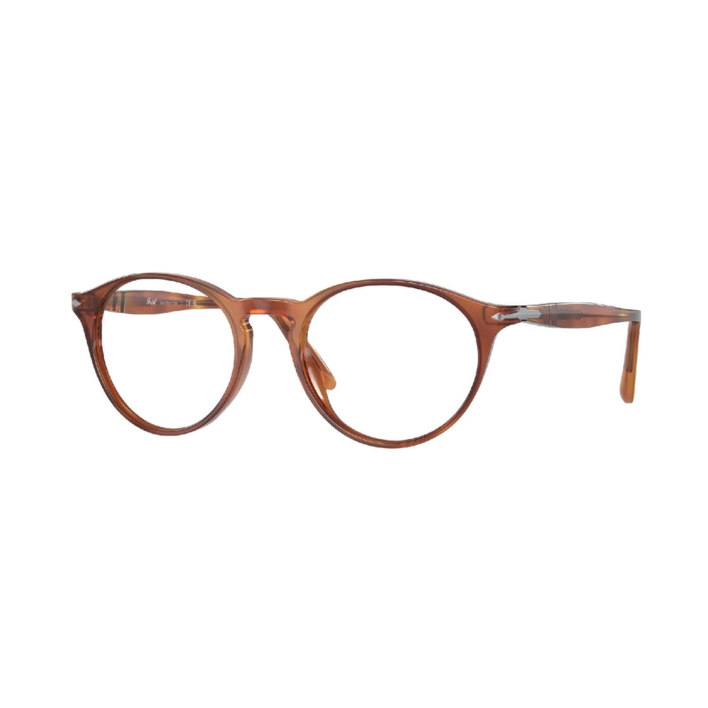 Armação de Óculos de Grau PO3092V-96-48 Persol Phantos Marrom Acetato