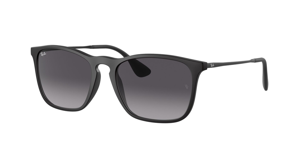 Óculos de Sol RB4187L-6228G-54 Ray Ban Quadrado Preto Injetado