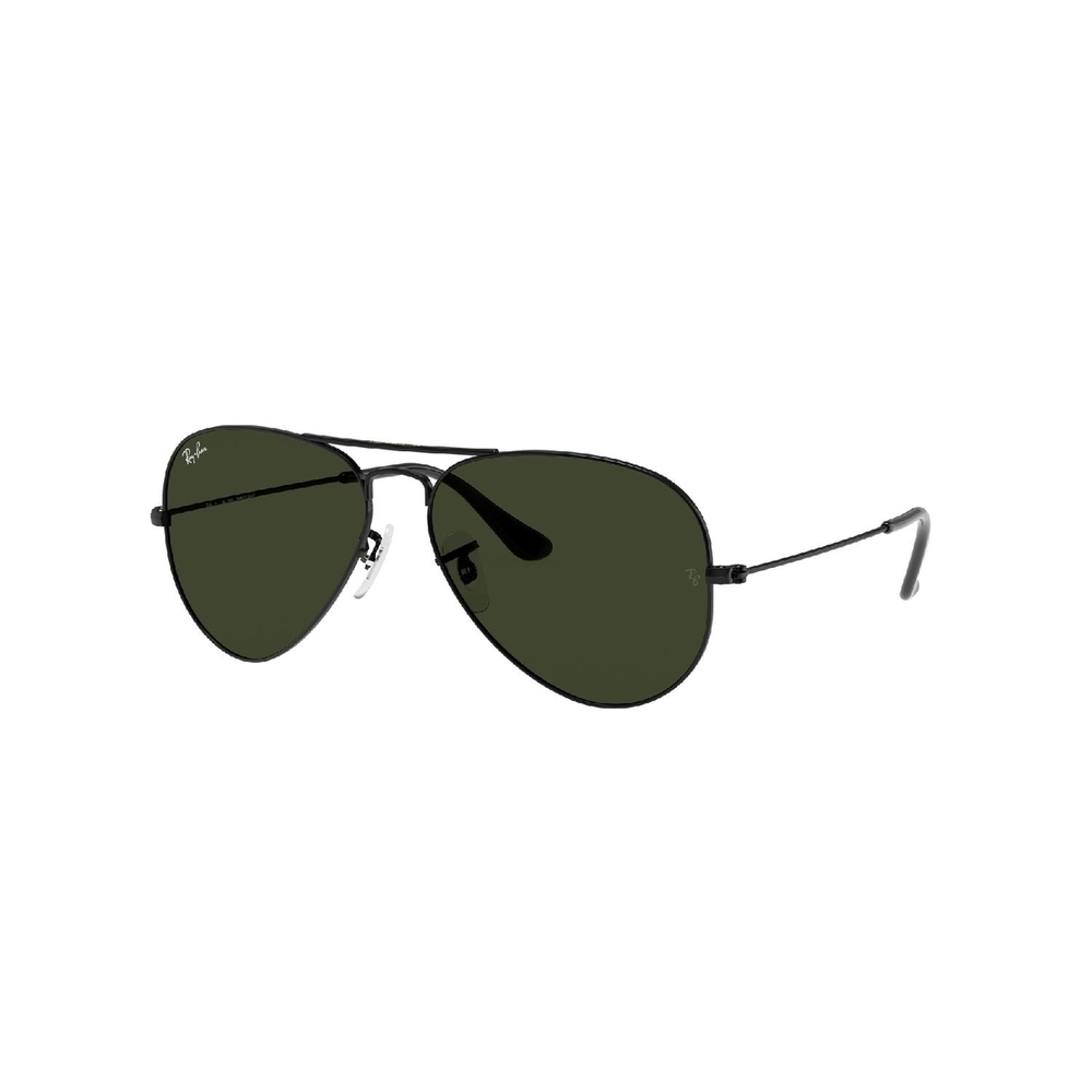 Óculos de Sol RB3025L-L2823-58 Ray Ban Piloto Preto Metal