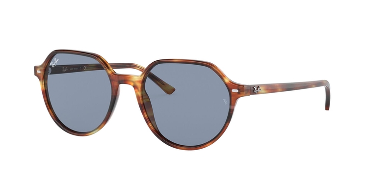 Óculos de Sol RB2195-95462-53 Ray Ban Quadrado Marrom Acetato