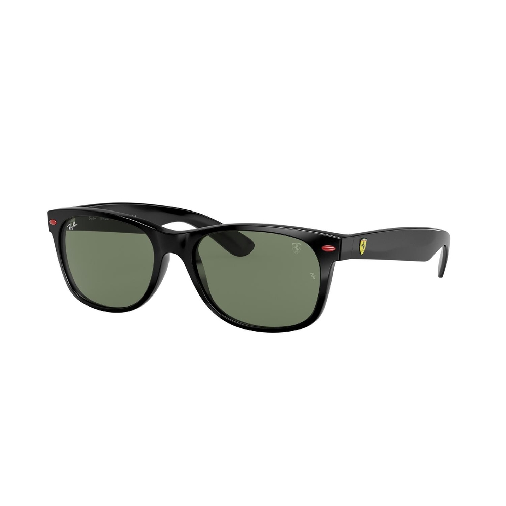 Óculos de Sol RB2132M-F60131-55 FERRARI Ray Ban Quadrado Preto Náilon