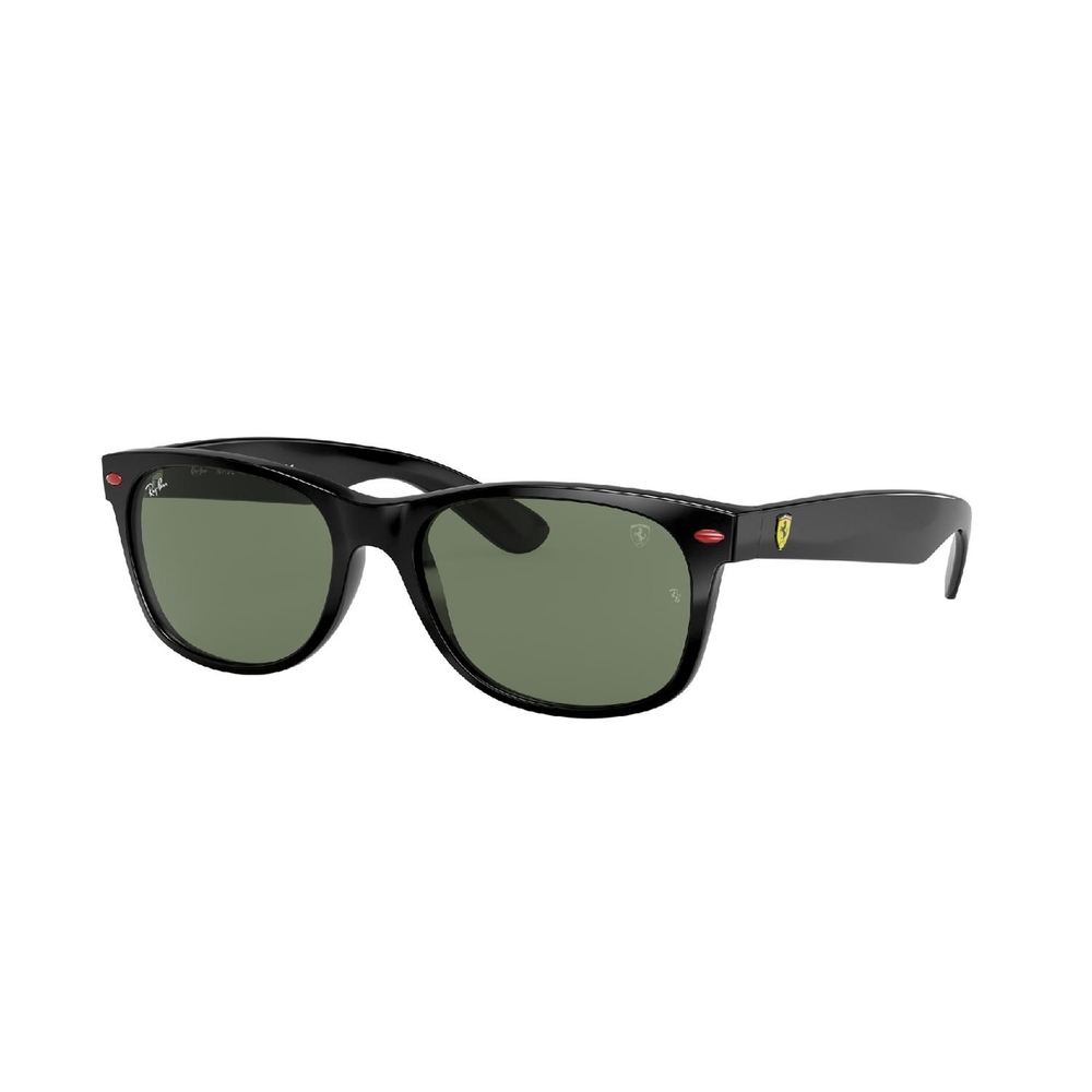 Óculos de Sol RB2132M-F60131-55 FERRARI Ray Ban Quadrado Preto Náilon