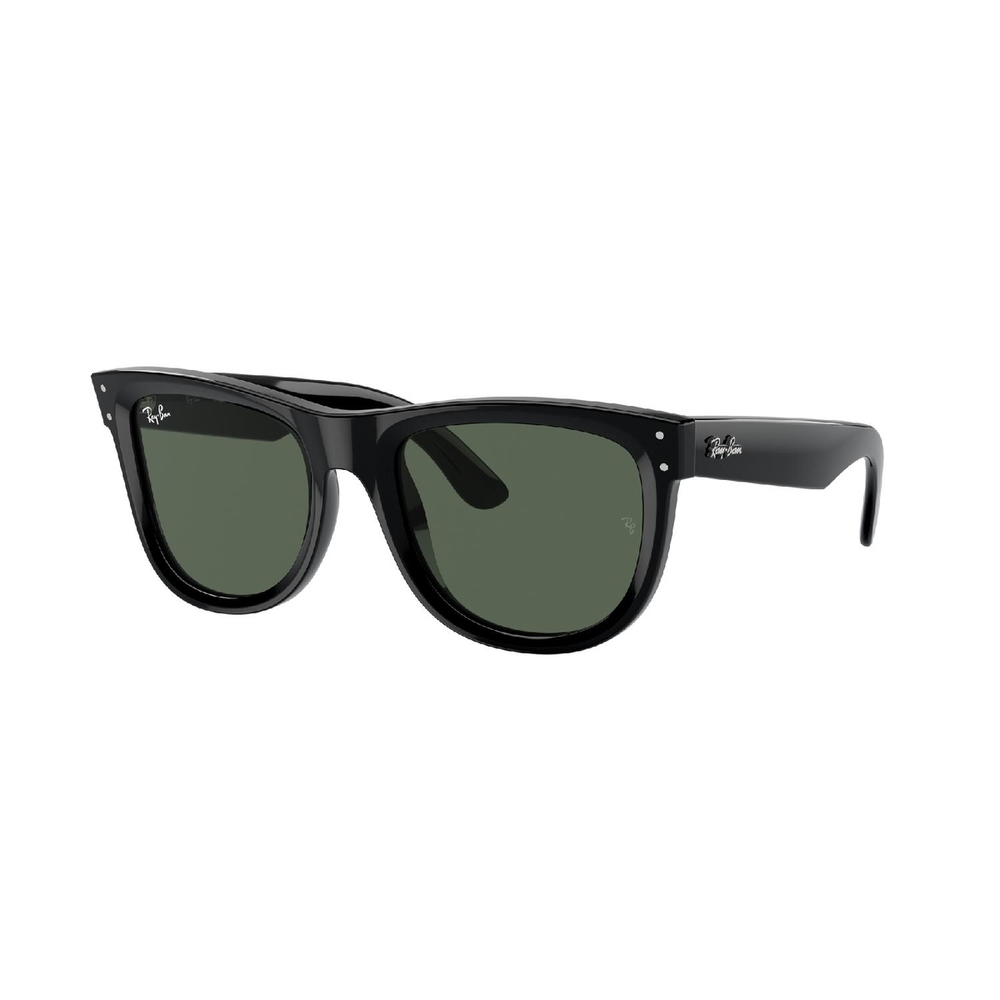 Óculos de Sol RBR0502S-6677VR-50 Ray Ban Quadrado Preto Acetato Moldado