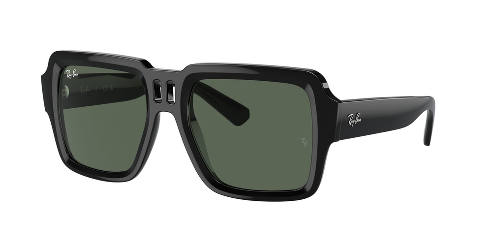Óculos de Sol RB4408-667771-54 Ray Ban Quadrado Preto Injetado