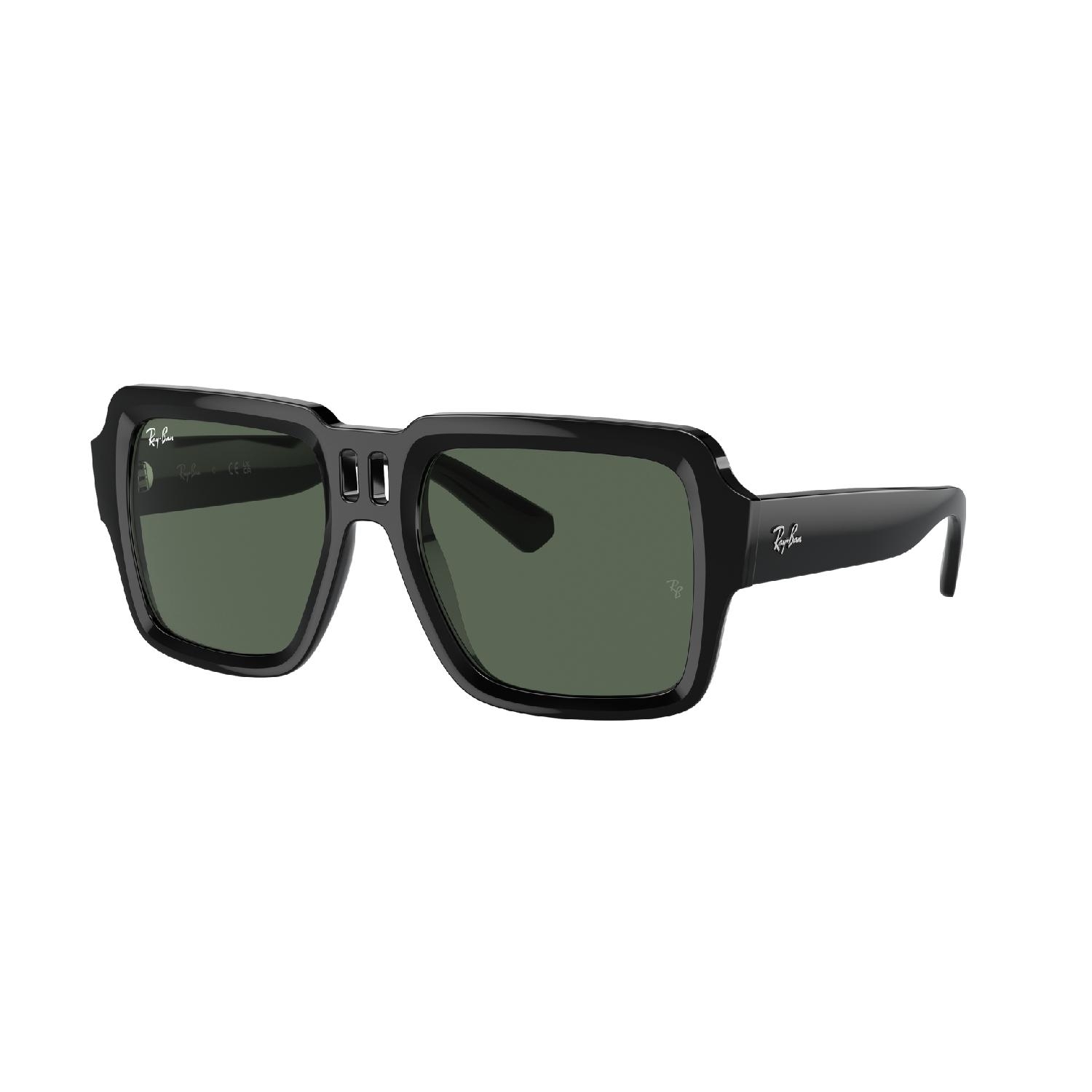 Óculos de Sol RB4408-667771-54 Ray Ban Quadrado Preto Injetado