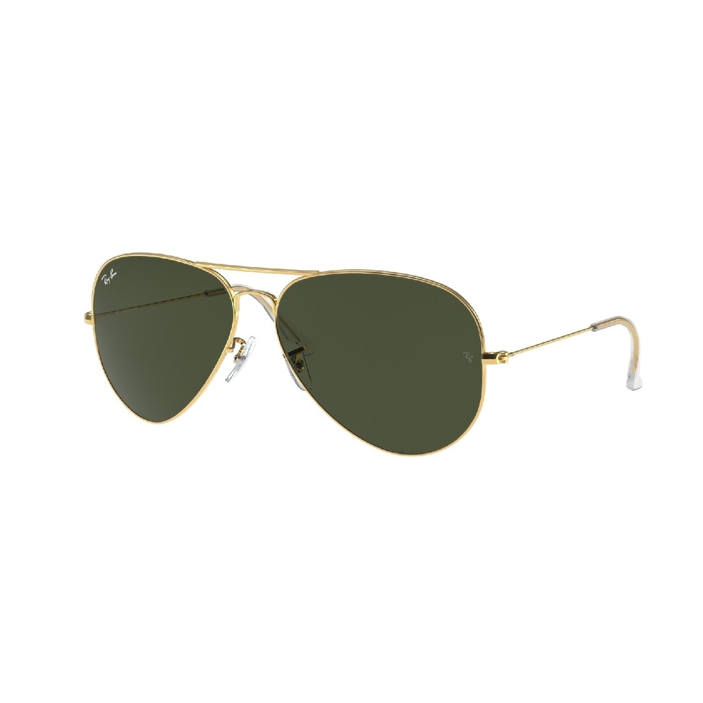 Óculos de Sol RB3026L-L2846-62 Ray Ban Piloto Ouro Metal