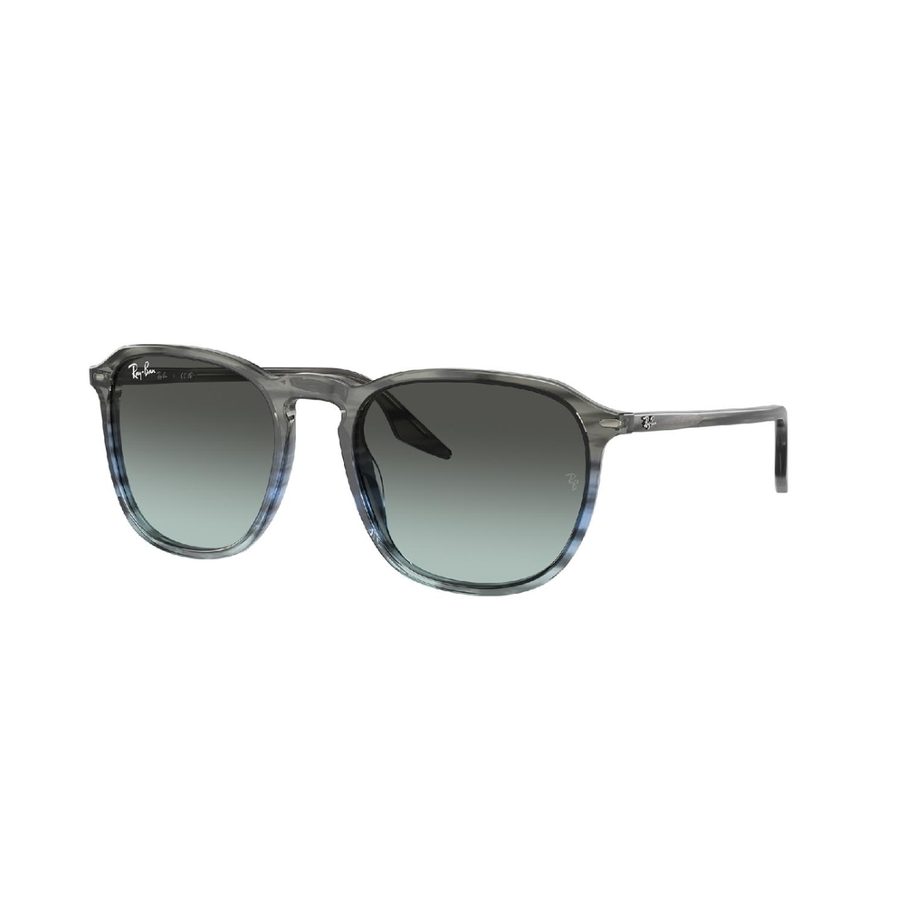 Óculos de Sol RB2203-1391GK-55 Ray Ban Quadrado Azul Acetato