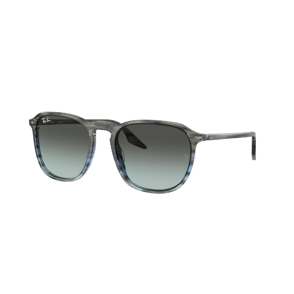 Óculos de Sol RB2203-1391GK-55 Ray Ban Quadrado Azul Acetato