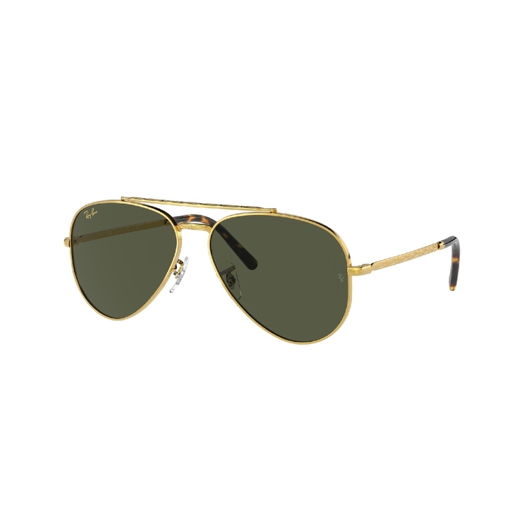 Óculos de Sol RB3625-919631-58 Ray Ban Piloto Ouro Metal