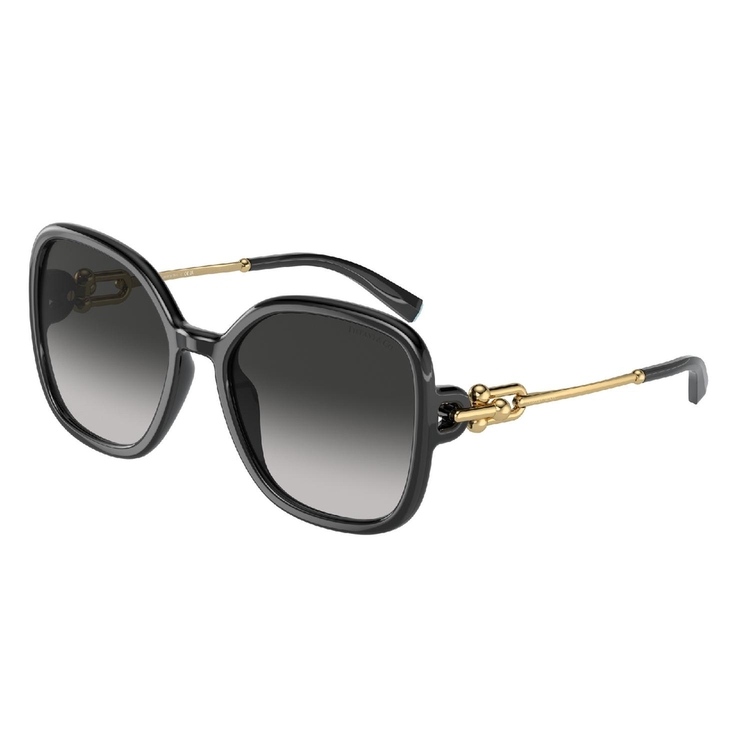 Óculos de Sol TF4202U-80013C-57 Tiffany & Co Quadrado Preto Injetado