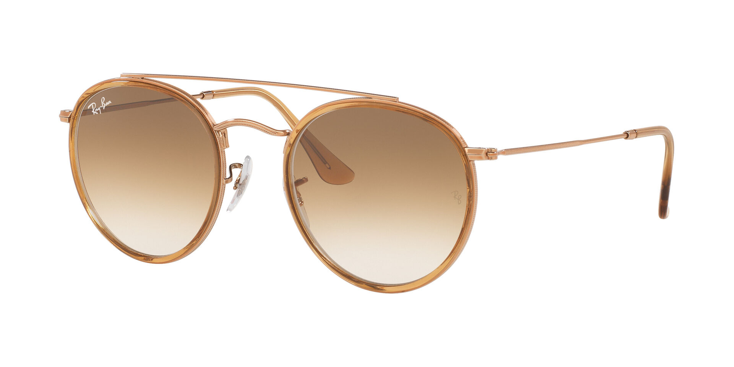Óculos de Sol RB3647NL-907051-51 Ray Ban Redondo Cobre Metal