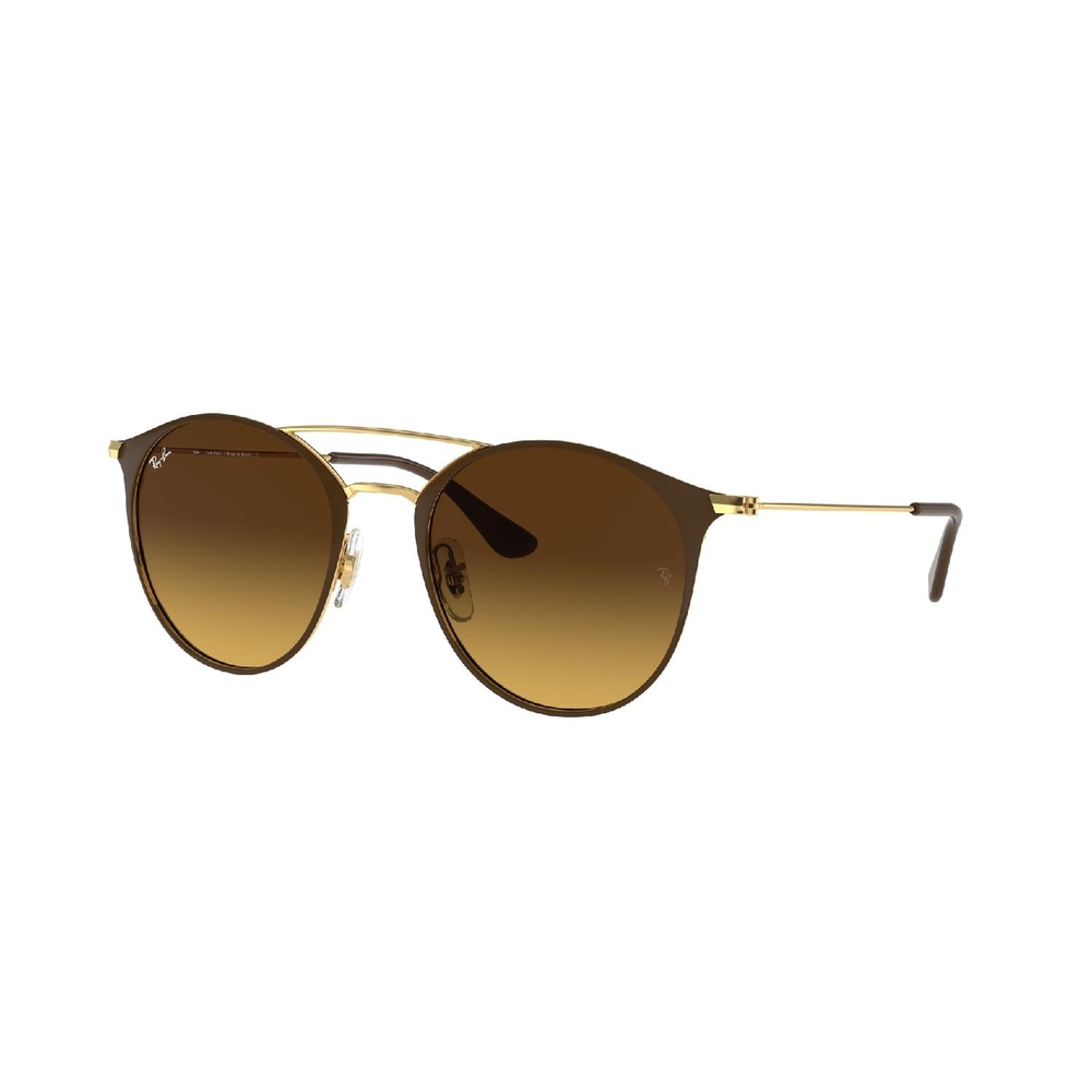 Óculos de Sol RB3546L-900985-52 Ray Ban Phantos Marrom Aço
