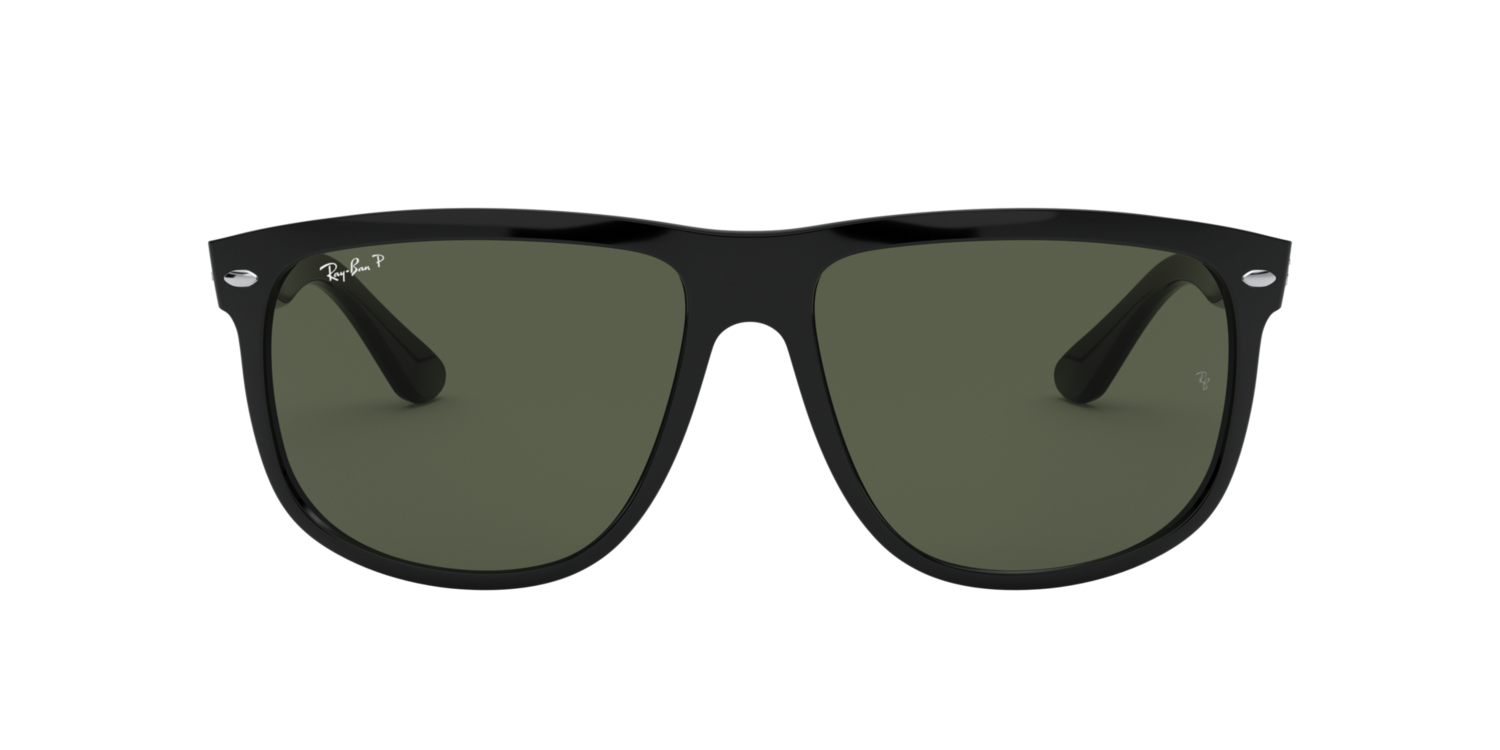 Óculos de Sol RB4147-60158-60 POL Ray Ban Quadrado Preto Náilon
