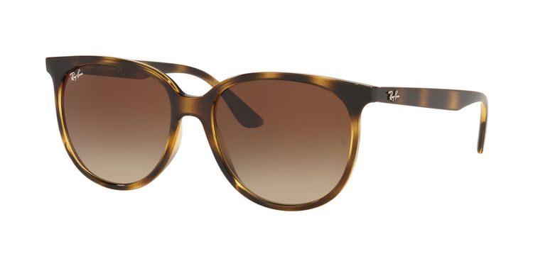 Óculos de Sol RB4378L-71013-54 Ray Ban Quadrado Tartaruga Injetado