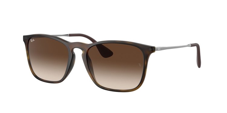 Óculos de Sol RB4187L-85613-54 Ray Ban Quadrado Tartaruga Injetado