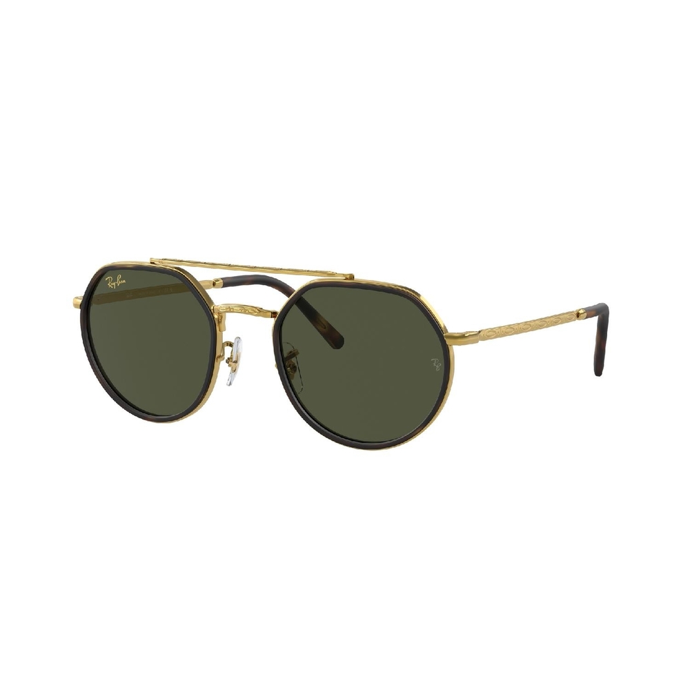 Óculos de Sol RB3765-919631-53 Ray Ban Irregular Ouro Metal