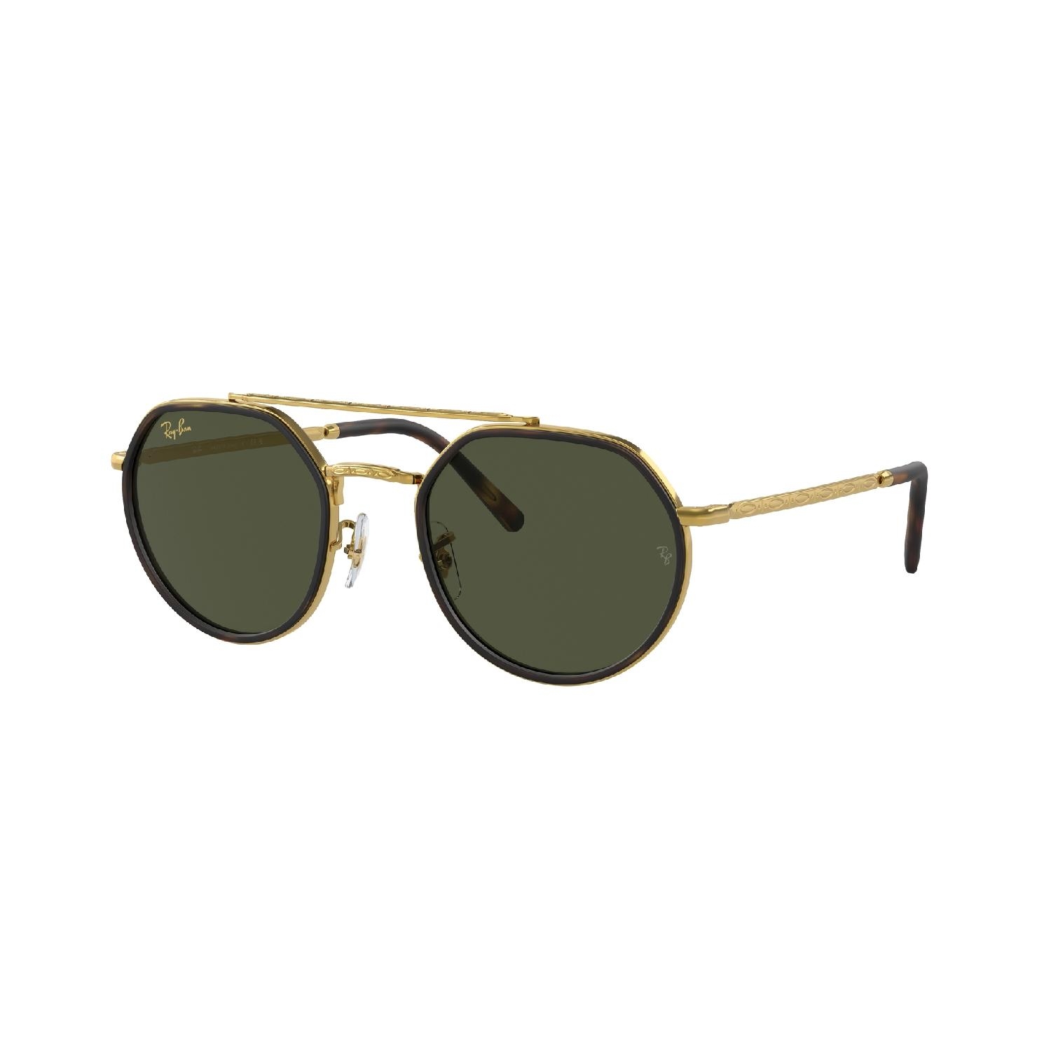 Óculos de Sol RB3765-919631-53 Ray Ban Irregular Ouro Metal