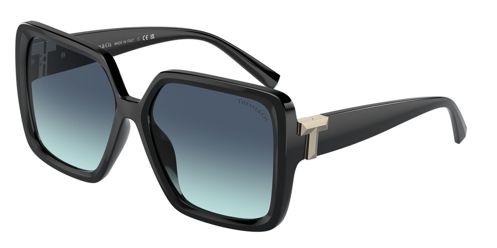 Óculos de Sol TF4206U-80019S-58 Tiffany & Co Quadrado Preto Injetado