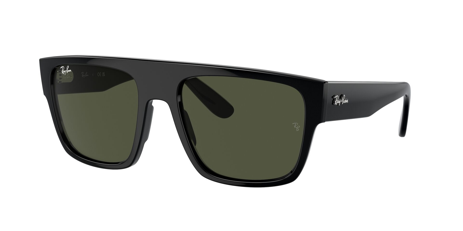 Óculos de Sol RB0360S-90131-57 Ray Ban Quadrado Preto Propionato