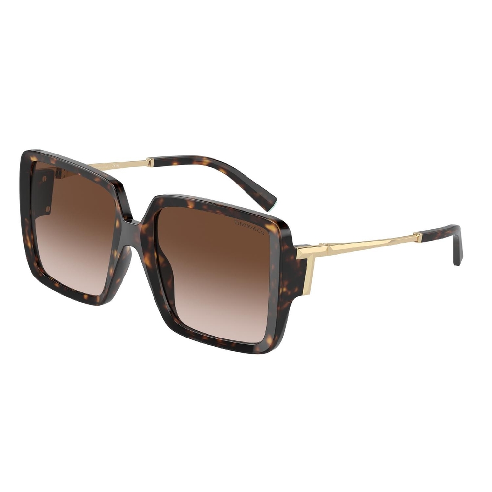 Óculos de Sol TF4212U-80153B-55 Tiffany & Co Quadrado Tartaruga Injetado
