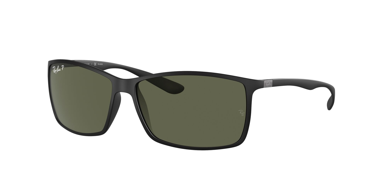 Óculos de Sol RB4179-601S9A-62 POL Ray Ban Quadrado Preto Injetado
