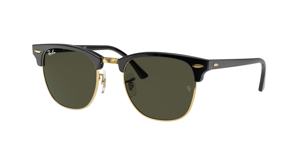 Óculos de Sol RB3016-W0365-55 Ray Ban Quadrado Preto Acetato