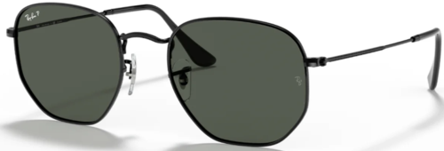 Óculos de Sol RB3548NL-00258-54 POL Ray Ban Irregular Preto Metal