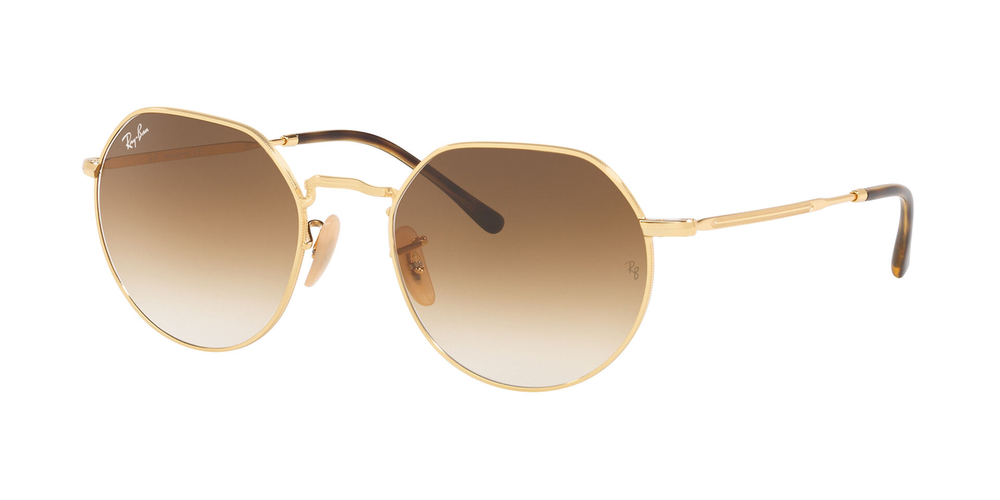 Óculos de Sol RB3565L-00151-53 Ray Ban Irregular Ouro Metal