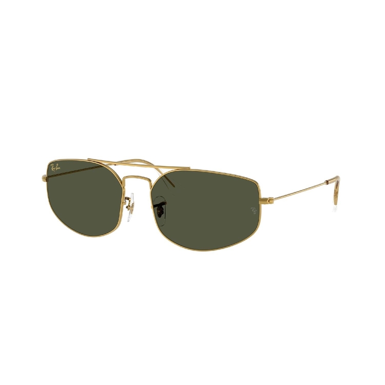 Óculos de Sol RB3845-919631-57 Ray Ban Irregular Ouro Metal