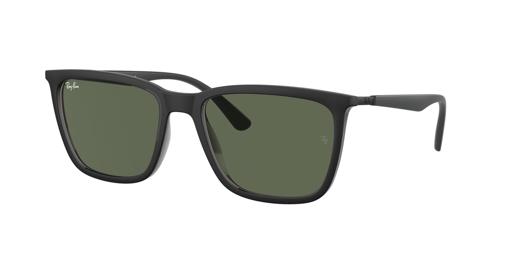 Óculos de Sol RB4402L-669271-57 Ray Ban Quadrado Cinza Injetado