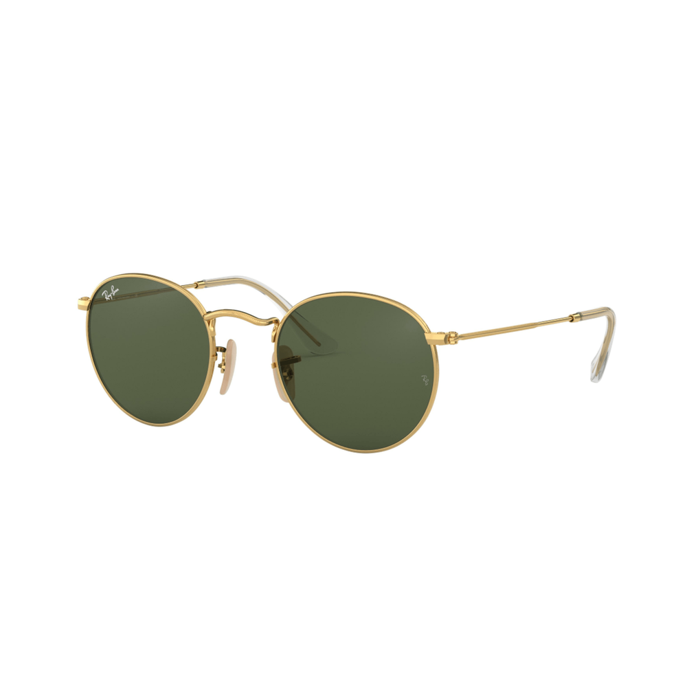 Óculos de Sol RB3447NL-001-53 Ray Ban Redondo Ouro Metal