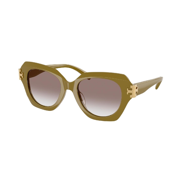 Óculos de Sol TY7215U-201013-51 Tory Burch Gatinho Verde Acetato