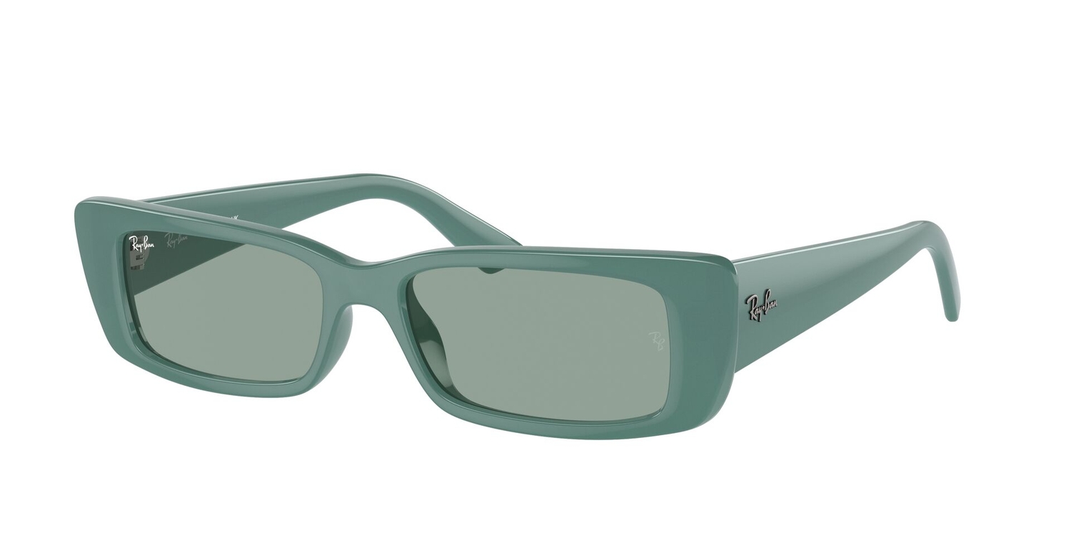 Óculos de Sol RB4425-676282-54 Ray Ban Retangular Verde Injetado