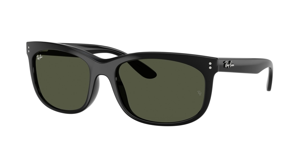 Óculos de Sol RB2389-90131-57 Ray Ban Retangular Com Cantos Arredondados Preto Propionato