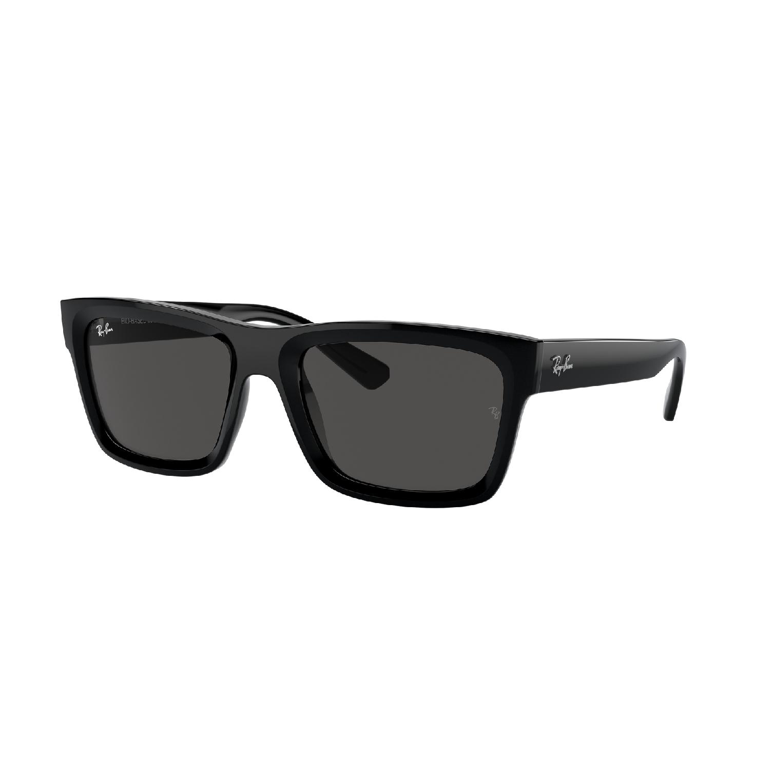 Óculos de Sol RB4396-667787-57 Ray Ban Retangular Preto Injetado