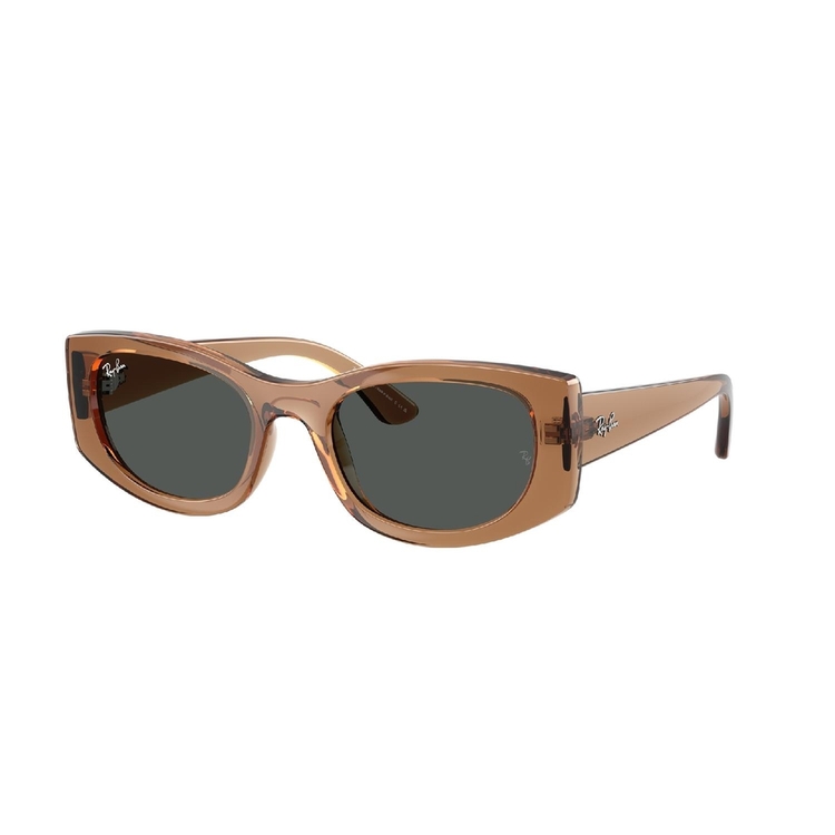 Óculos de Sol RB4446L-678487-54 Ray Ban Oval Marrom Injetado