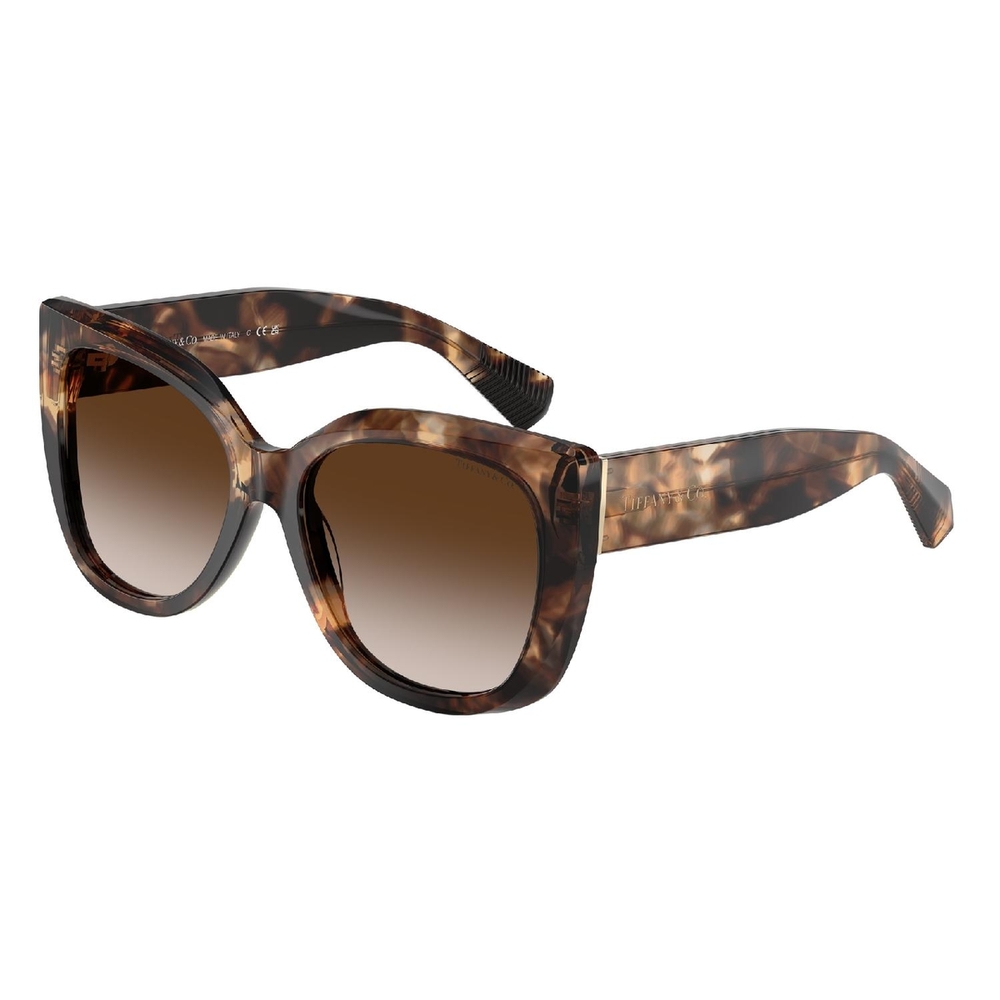 Óculos de Sol TF4229-84213B-55 Tiffany & Co Quadrado Marrom Acetato