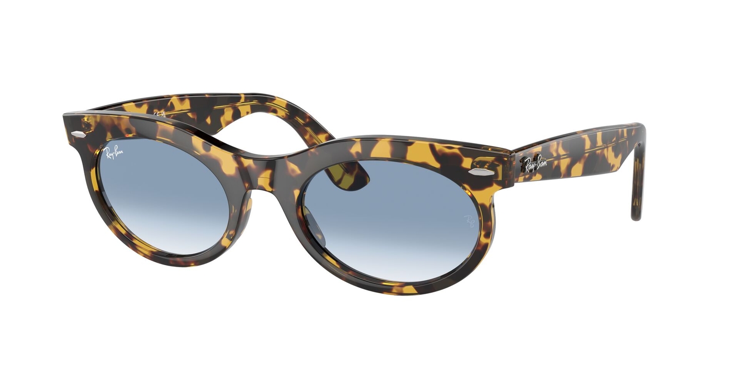 Óculos de Sol RB2242-13323F-53 Ray Ban Oval Tartaruga Propionato