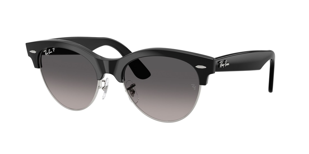 Óculos de Sol RB2341-1354M3-54 POL Ray Ban Quadrado Preto Propionato