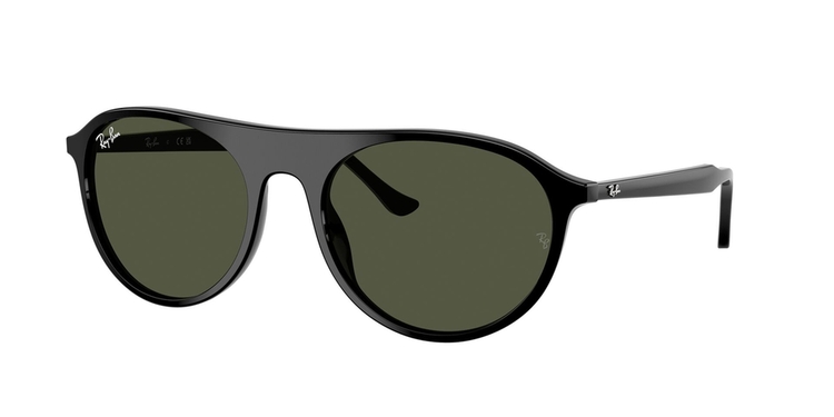 Óculos de Sol RB2215-90131-59 Ray Ban Quadrado Preto Acetato