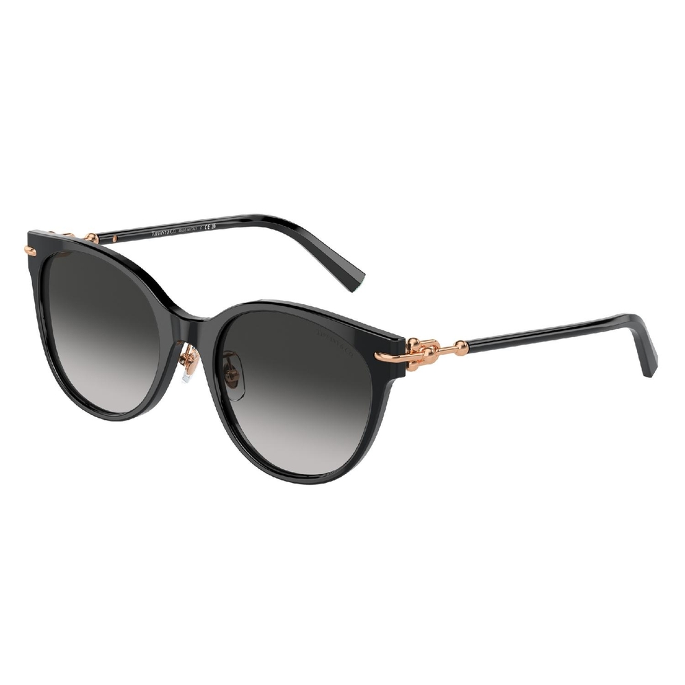 Óculos de Sol TF4223D-80013C-54 Tiffany & Co Gatinho Preto Acetato