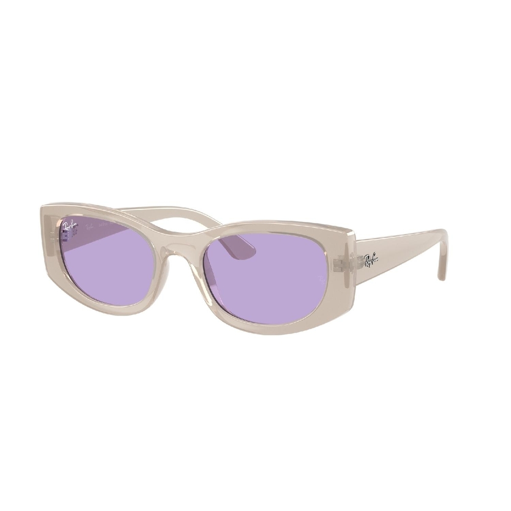 Óculos de Sol RB4446L-67861A-54 Ray Ban Oval Bege Injetado