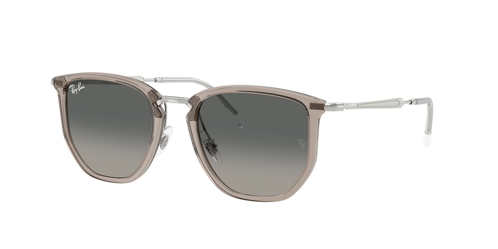 Óculos de Sol RB4451-680271-53 Ray Ban Irregular Cinza Náilon