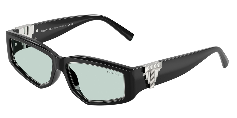 Óculos de Sol TF4234U-8001D9-55 Tiffany & Co Irregular Preto Injetado