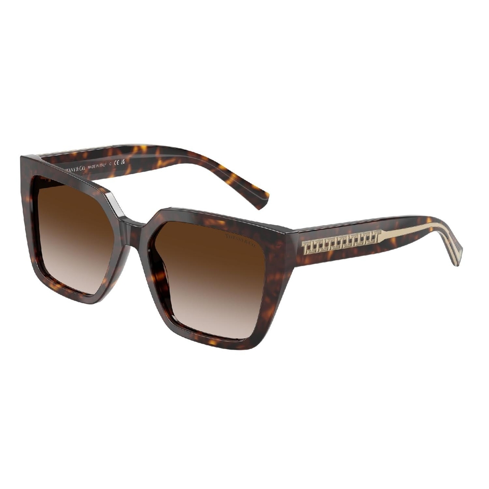 Óculos de Sol TF4235-80153B-55 Tiffany & Co Quadrado Tartaruga Acetato