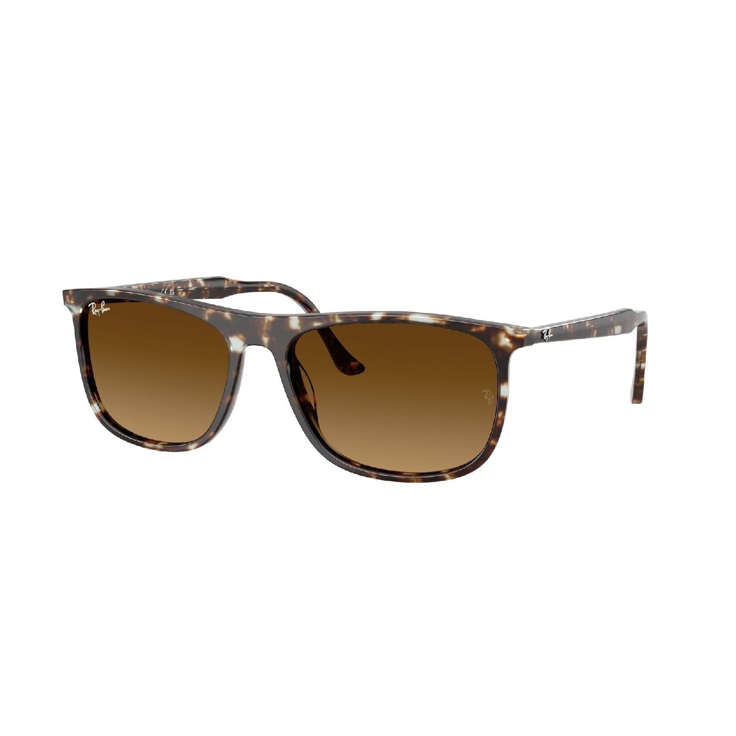 Óculos de Sol RB2216-143185-?58 Ray Ban Retangular Amarelo Acetato