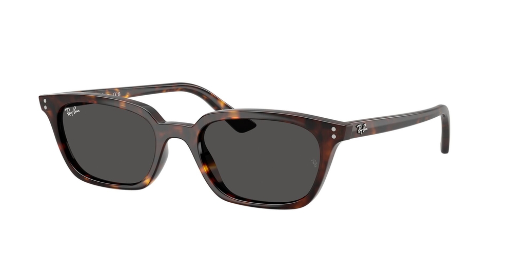 Óculos de Sol RB4456-135987-53 Ray Ban Retangular Com Cantos Arredondados Tartaruga Injetado