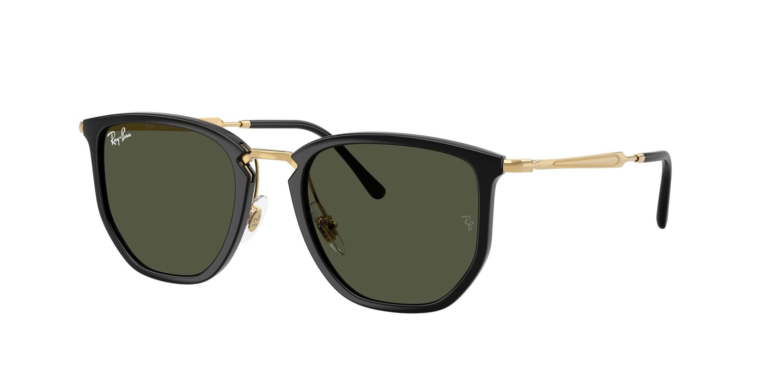 Óculos de Sol RB4451-630631-53 Ray Ban Irregular Preto Náilon