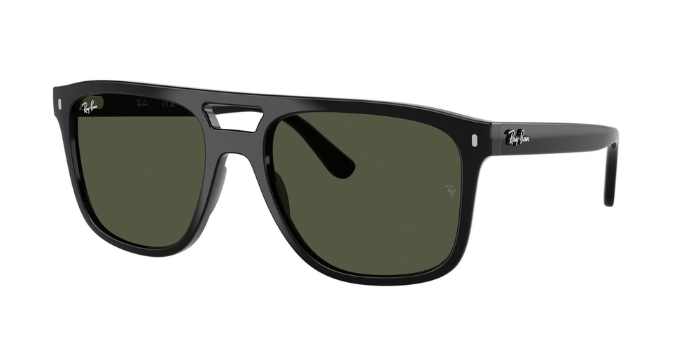 Óculos de Sol RB2213-90131-58 Ray Ban Quadrado Preto Propionato