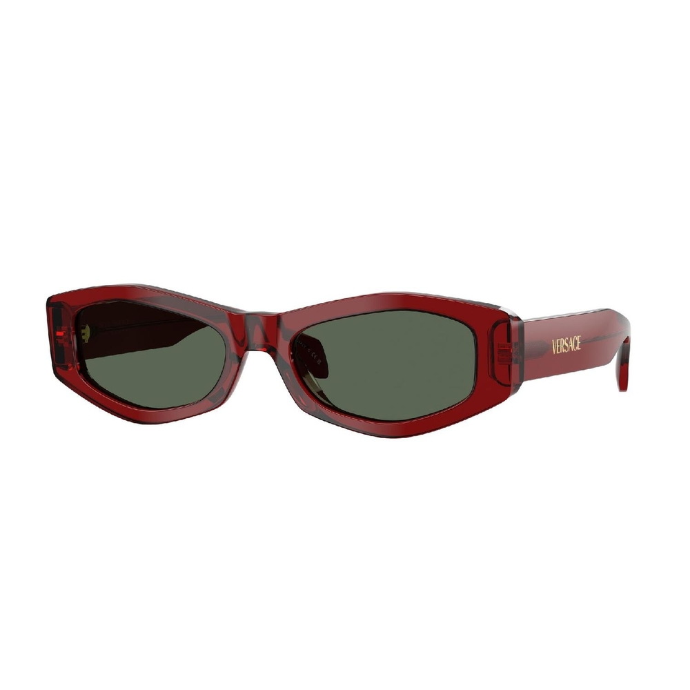 Óculos de Sol VE4487-551271-54 Versace Irregular Vermelho Acetato